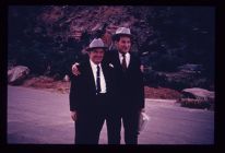 Isaac Van Grove and Paul Green at Pioneer Amphitheatre